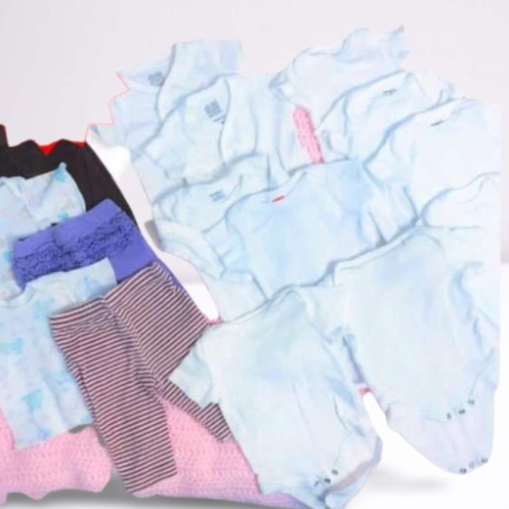 Baby Girl Newborn Bundle, 15 Pieces, EUC